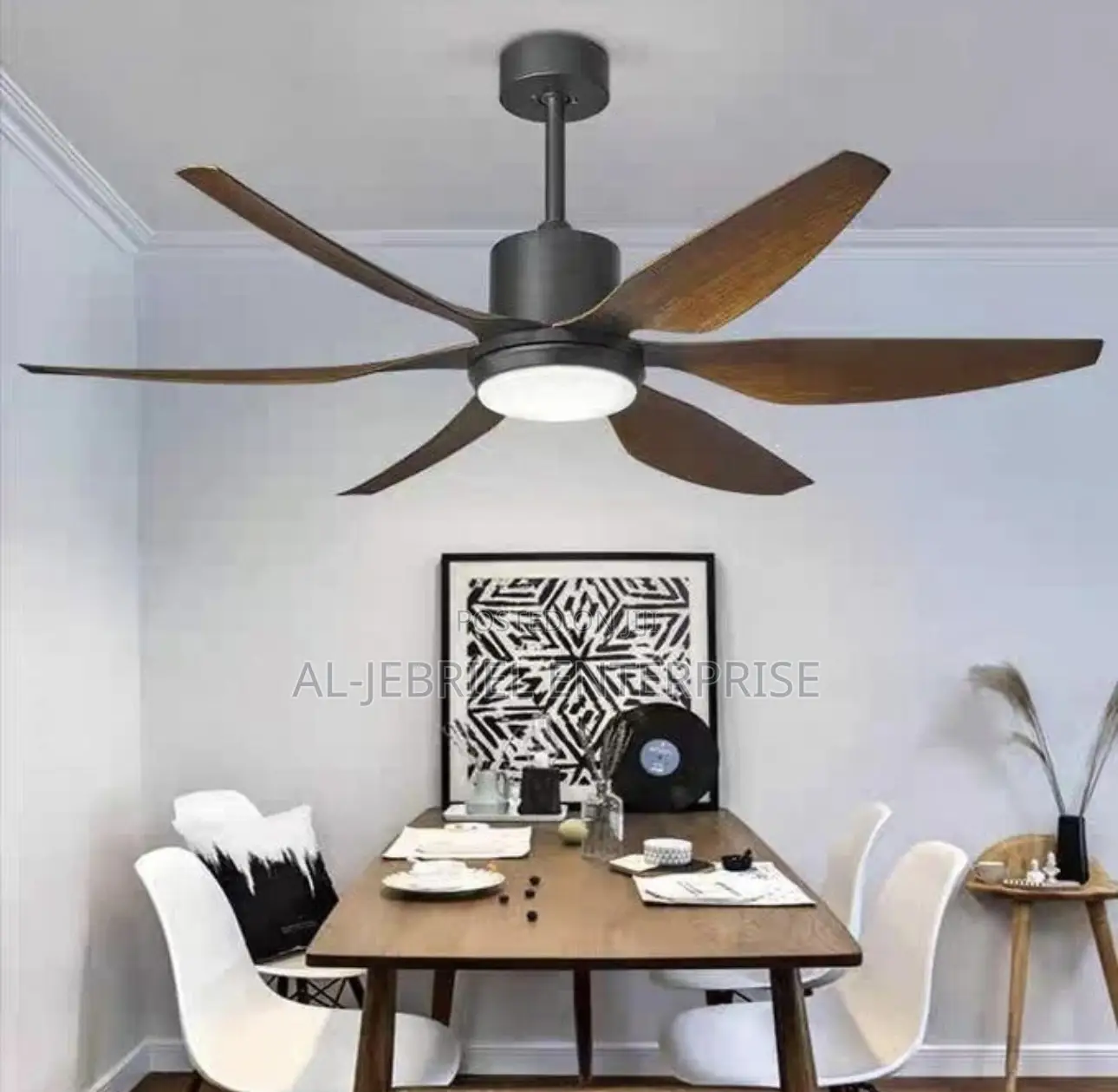 Ceiling Fan 6 Blades With Light