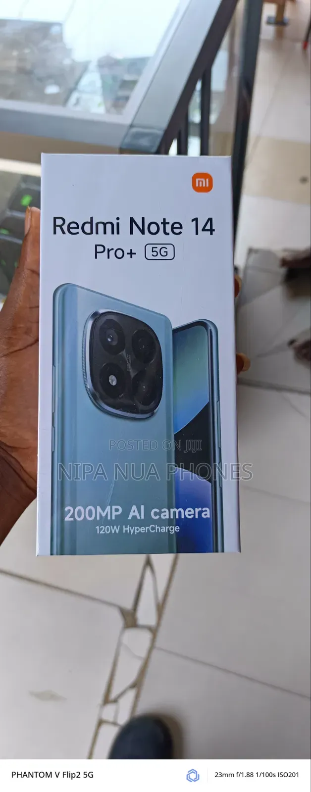 New Xiaomi Redmi Note 14 Pro+ 5G 256 GB Black