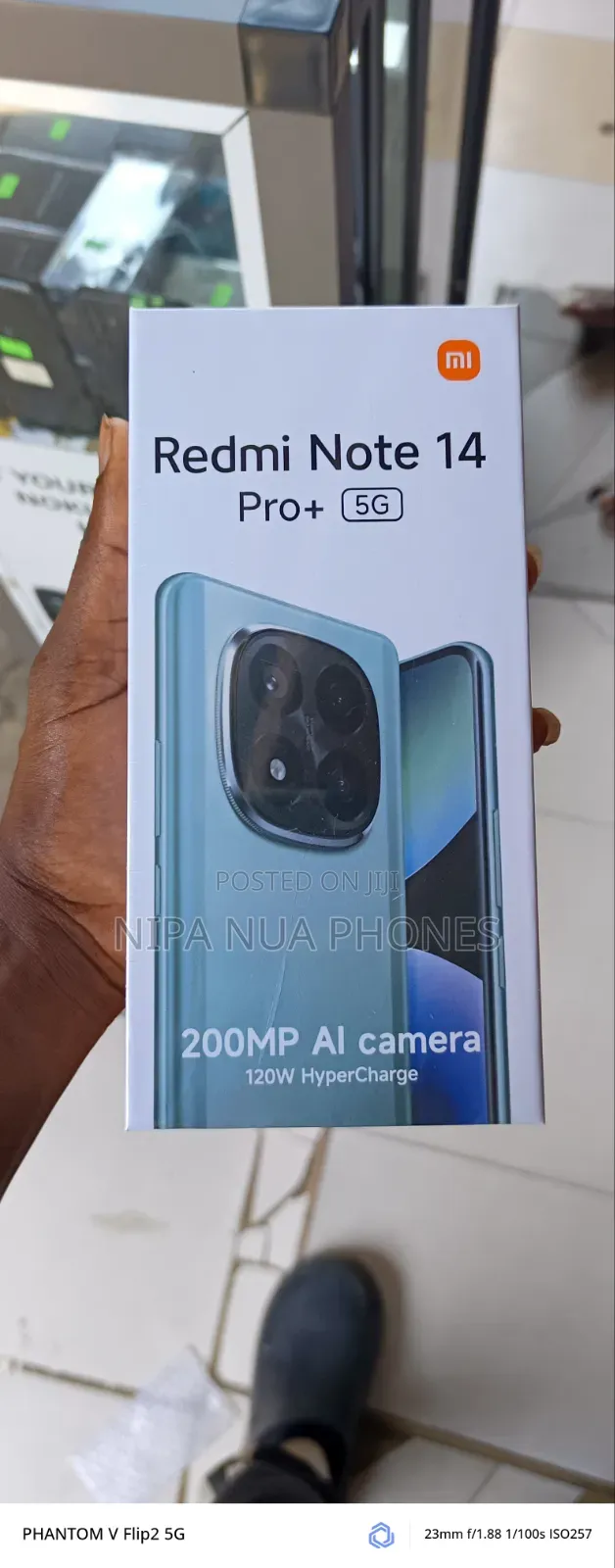 New Xiaomi Redmi Note 14 Pro+ 5G 256 GB Black