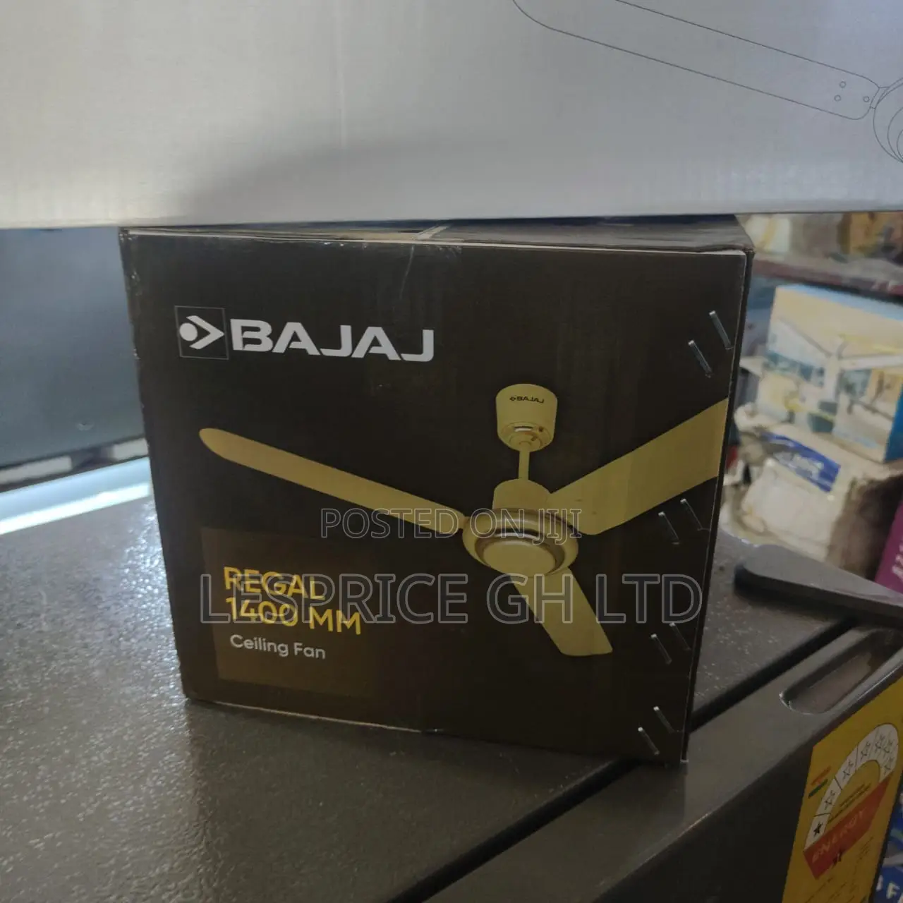 Bajaj Regal Quality Ceiling Fan - 56" Ivory