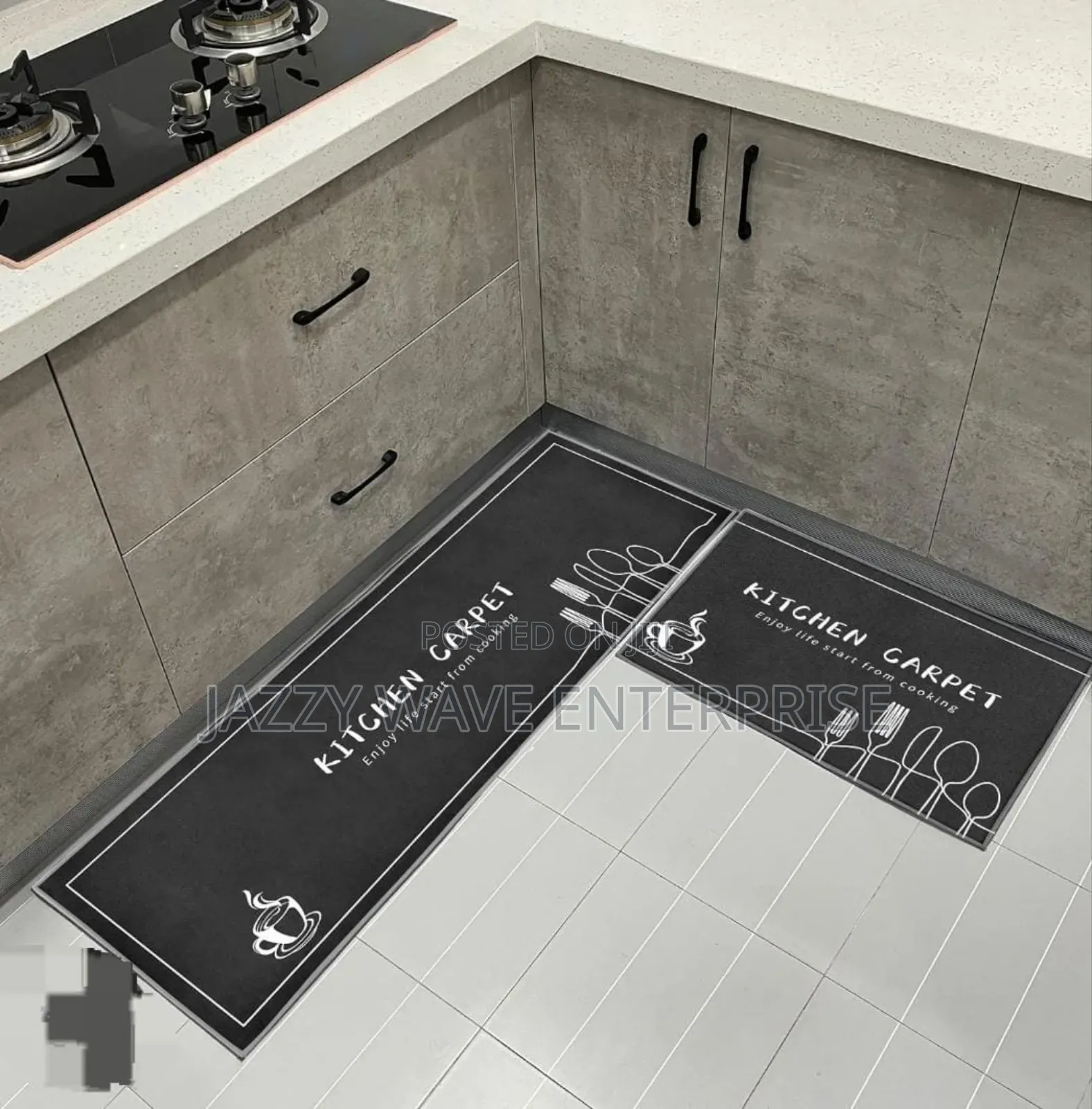 Classy 2 in 1 Kitchen Mat