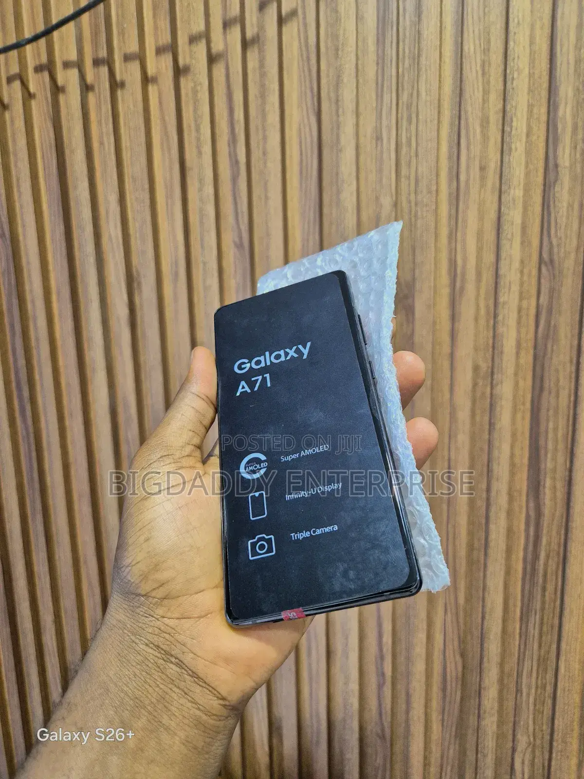 New Samsung Galaxy A71 128 GB Black
