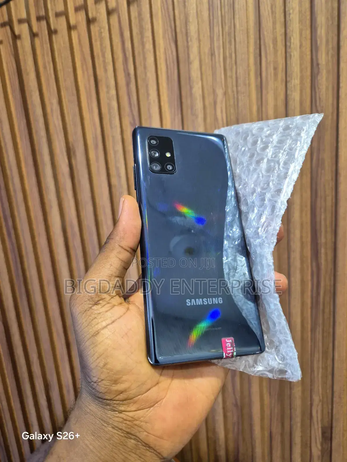 New Samsung Galaxy A71 128 GB Black