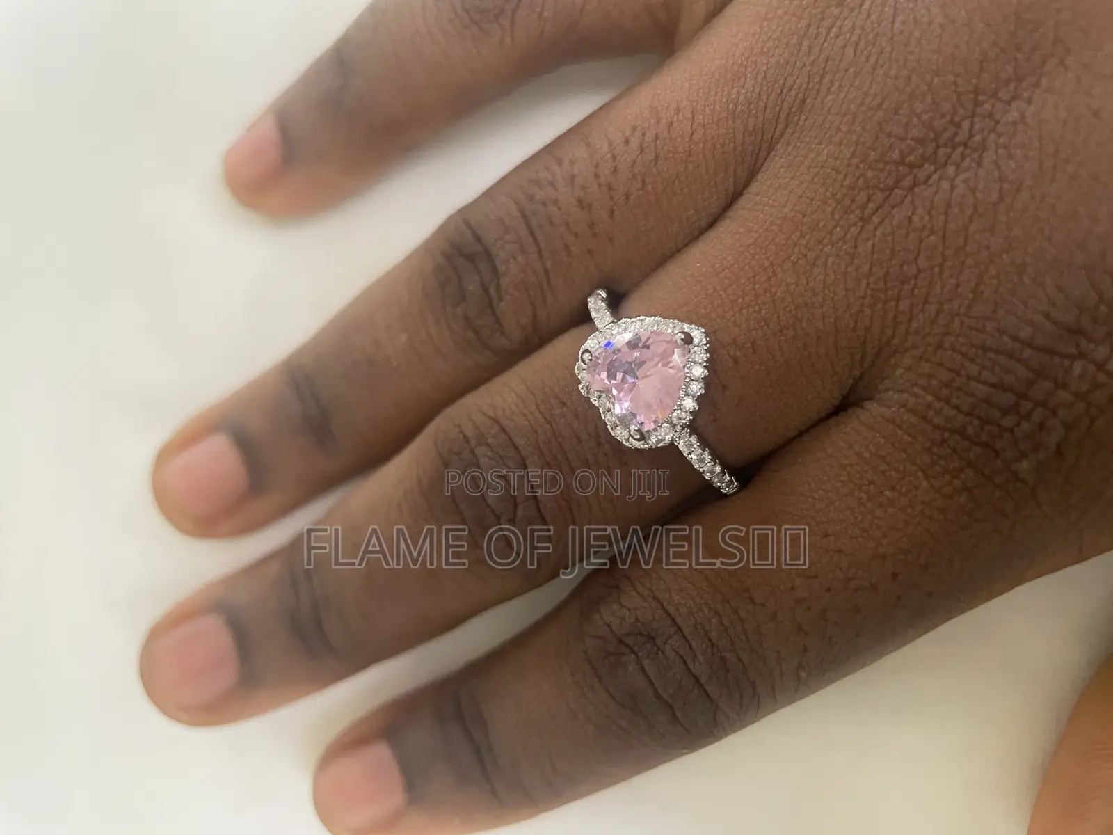 Love Cut Engagement and Promise Ring