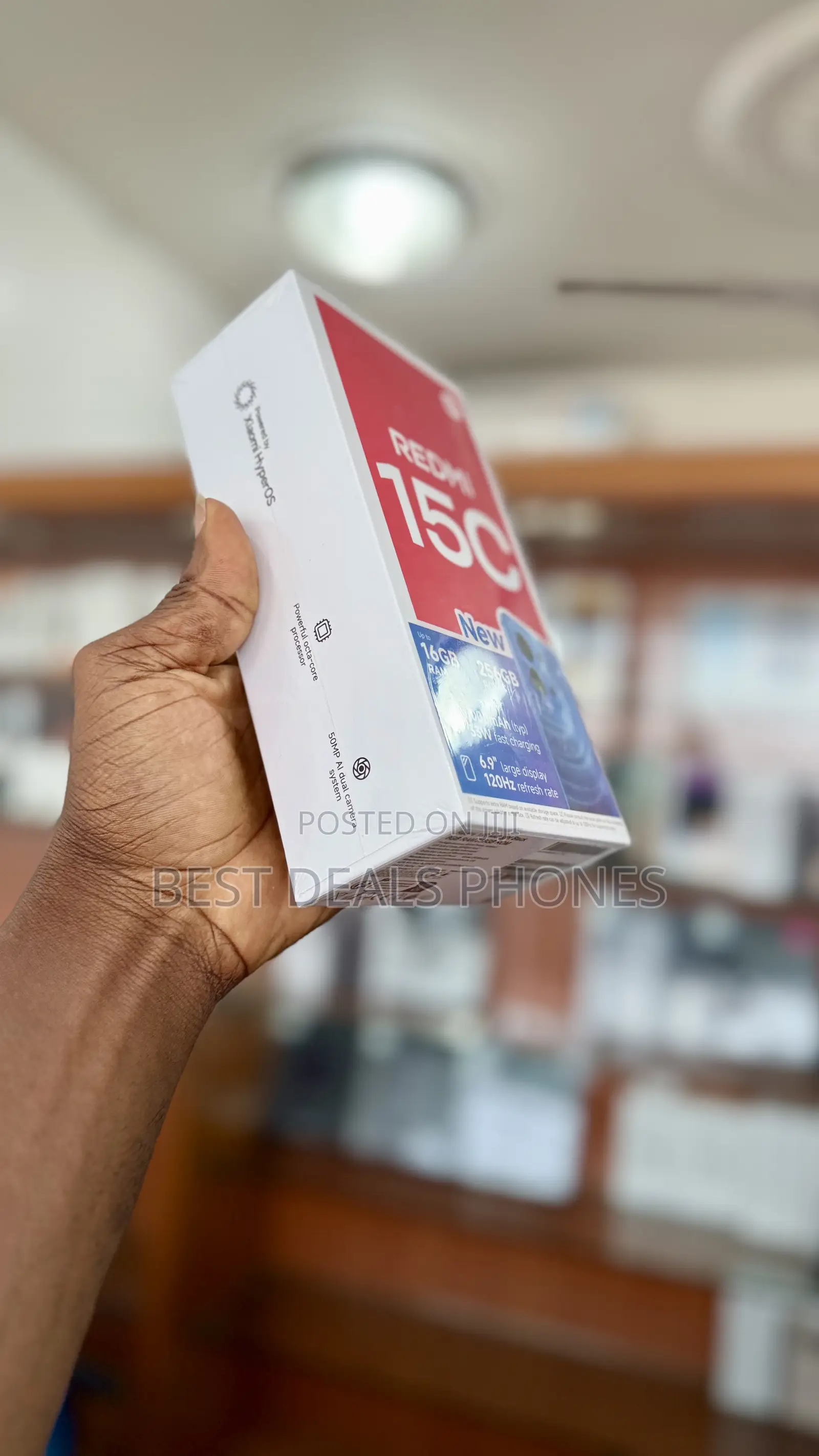 New Xiaomi Redmi 15C 4G 256 GB Red