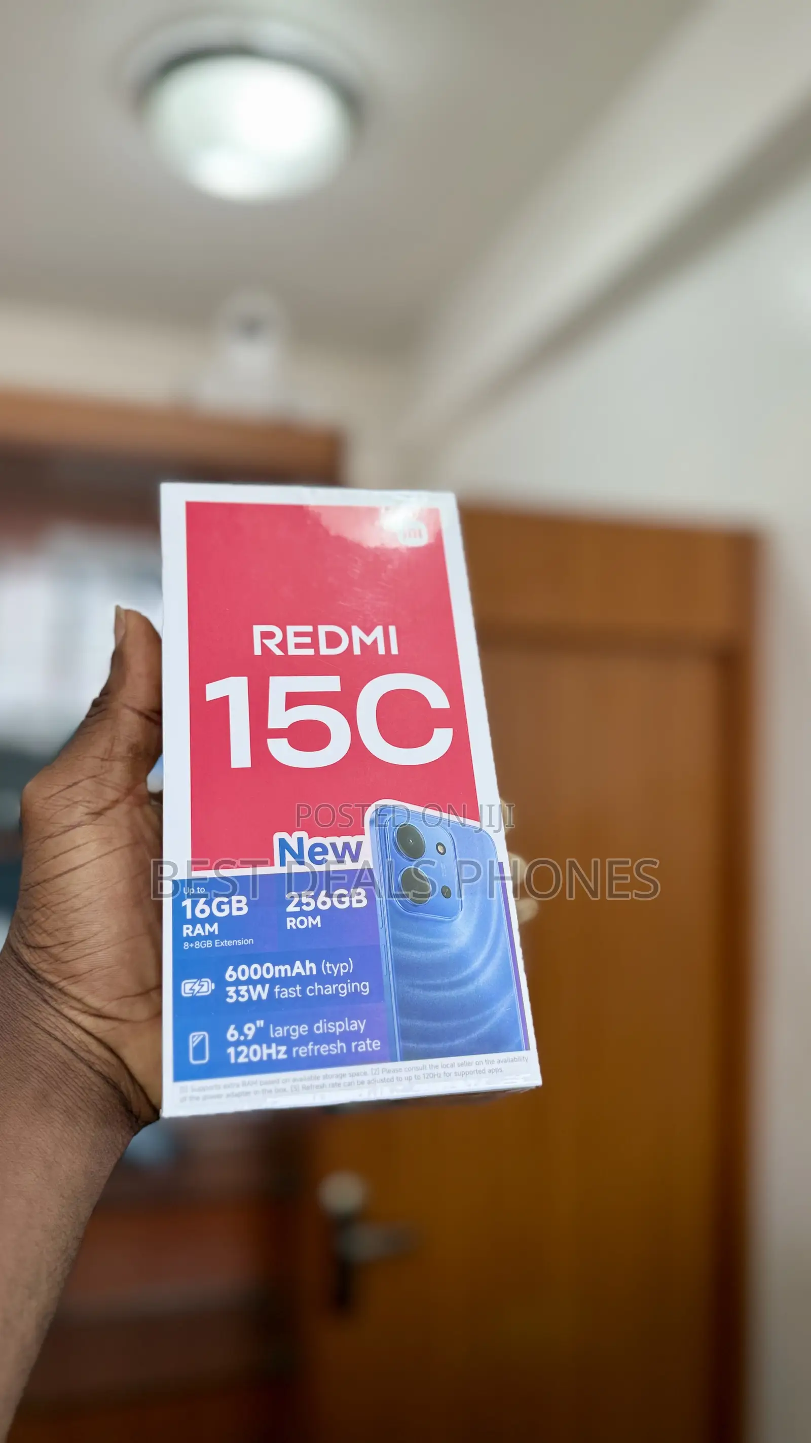 New Xiaomi Redmi 15C 4G 256 GB Red