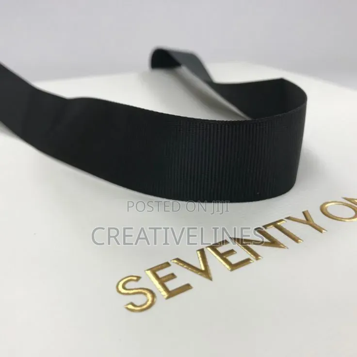 Gold Foil Paper Bags