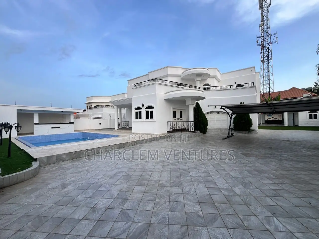 5bdrm House in Charclem Ventures, East Legon for rent