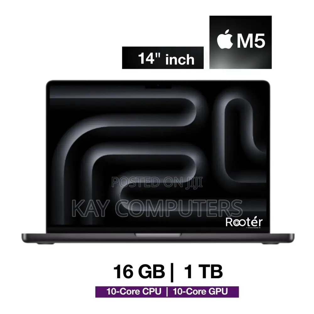 New Laptop Apple MacBook Pro 16GB Apple M5 SSD 1T