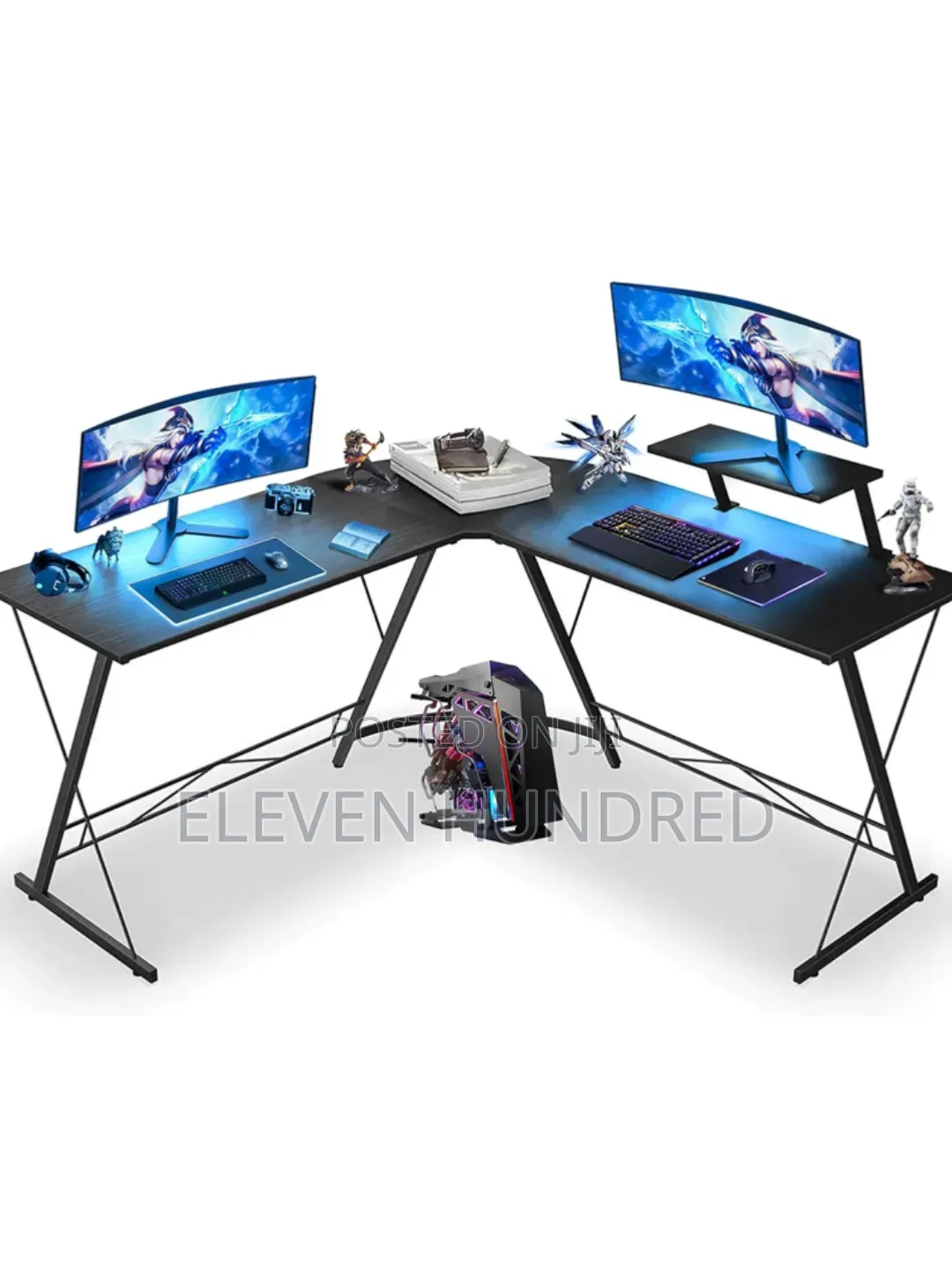 Gaming/Office/Home L-Shaped Desk