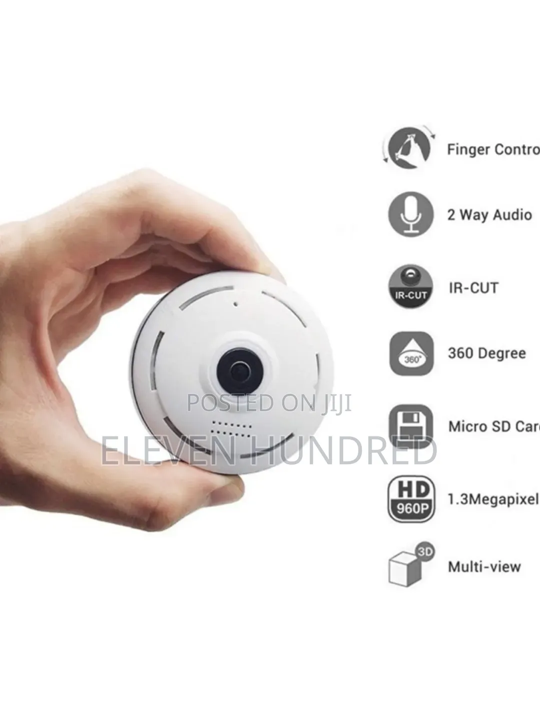 Wifi Panoramic Ip Camera With Night