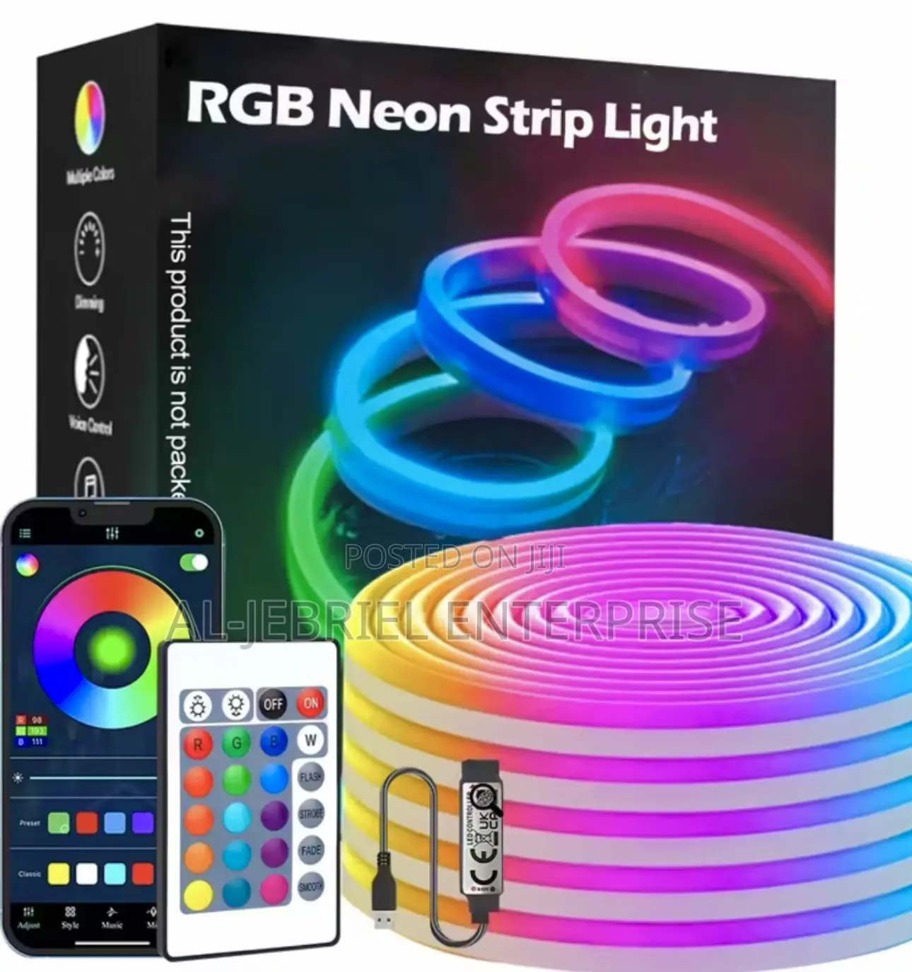 Led Neon Strip Light (5meters)