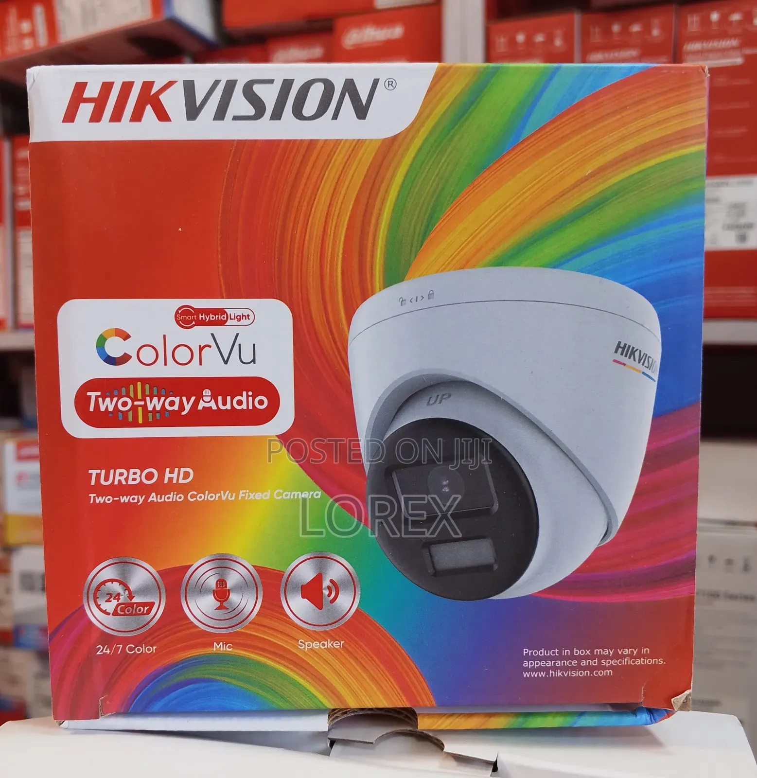 Hikvision Camara Indoor 2mp Full Color 2 Way Audio Ds-2ce72df0t-LPTS