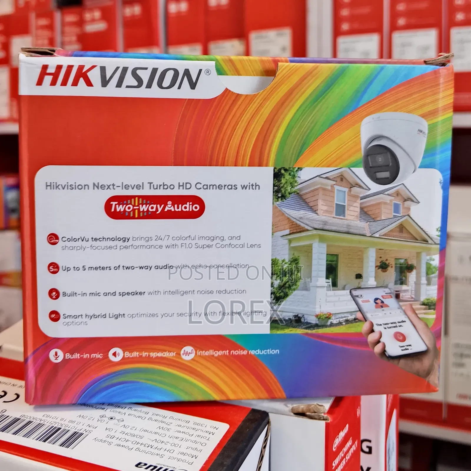 Hikvision Camara Indoor 2mp Full Color 2 Way Audio Ds-2ce72df0t-LPTS