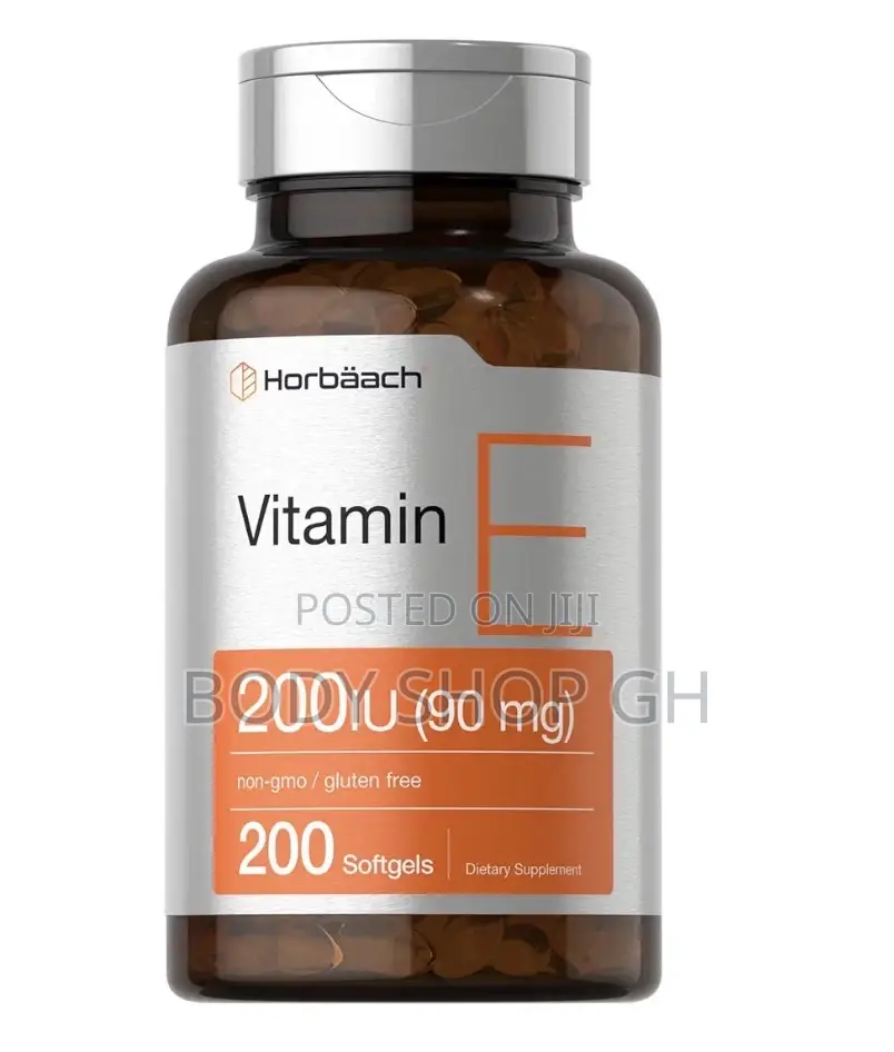 Horbäach Vitamin E Supplement - 200 Softgels