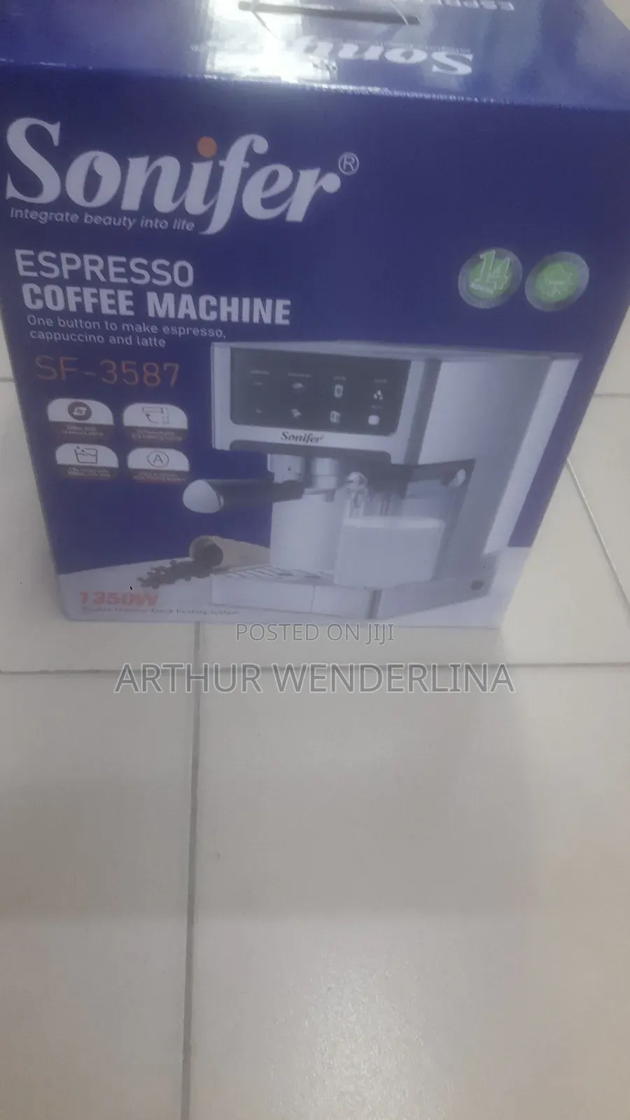 Sonifer Sf-3587 Multifunctional Espresso Coffee Maker