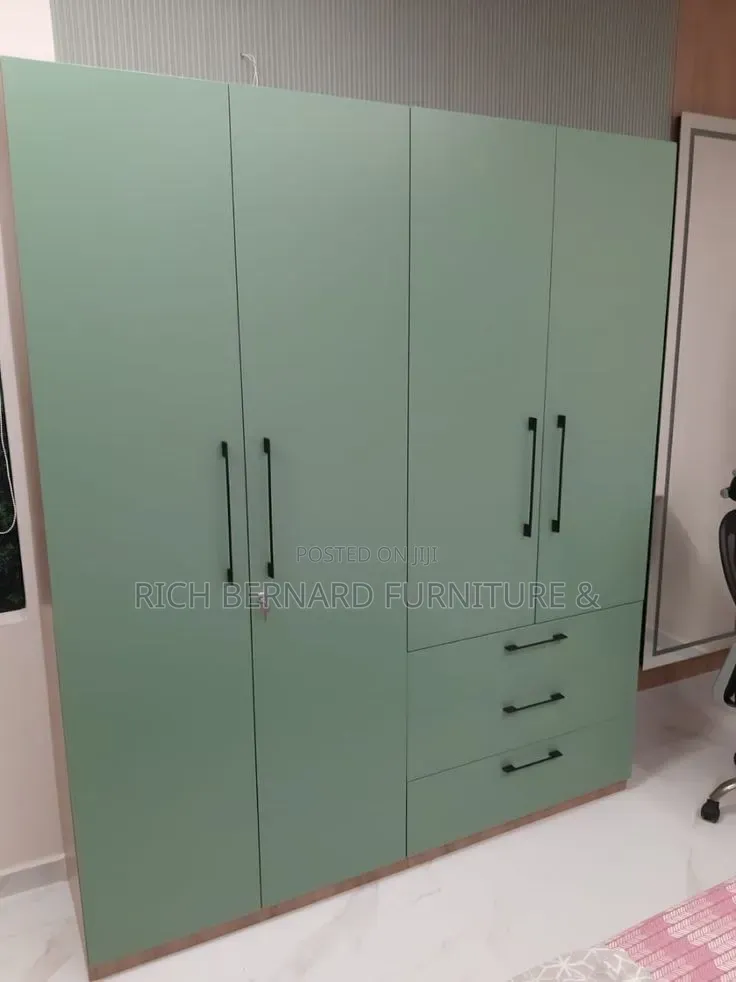 4 Doors Laminated Wardrobe