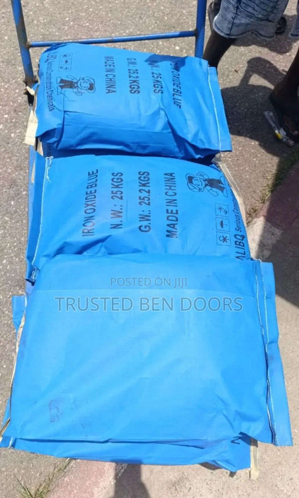 Blue Oxide Iron Pigment Colour for Concrete Works