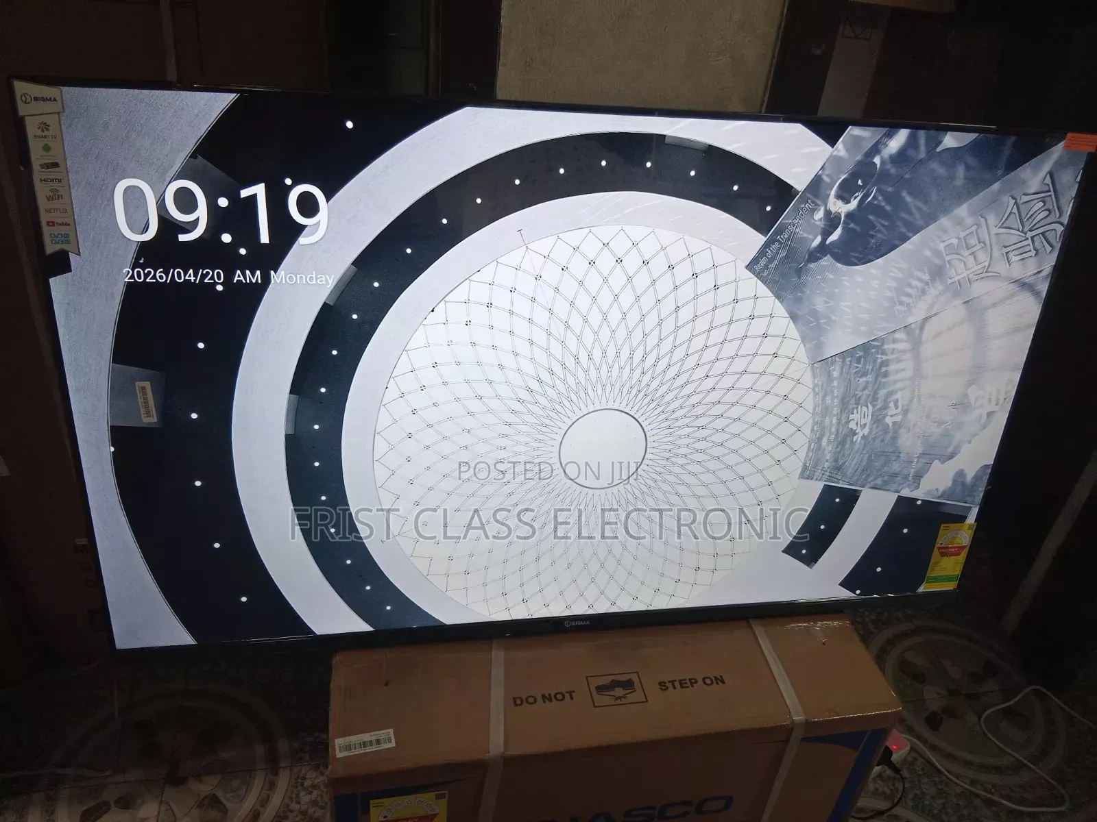 Sigma 55 Uhd Tv Boldness, Tv That Stands Out Daily.