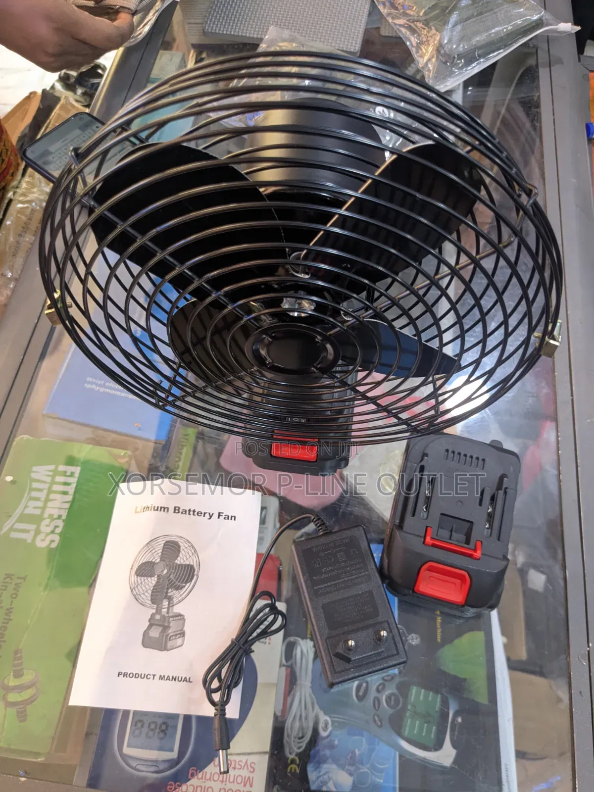 Rapid Cooling Rechargeable Fan