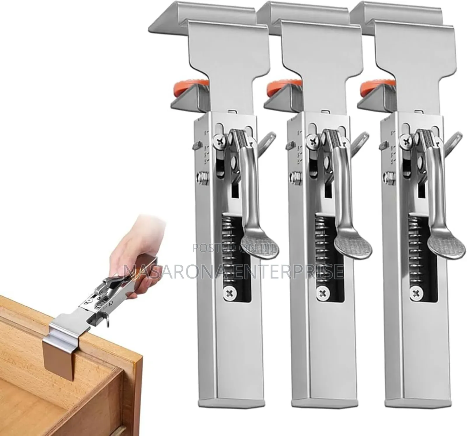Adjustable Drawer Fixing Clamp 1pc