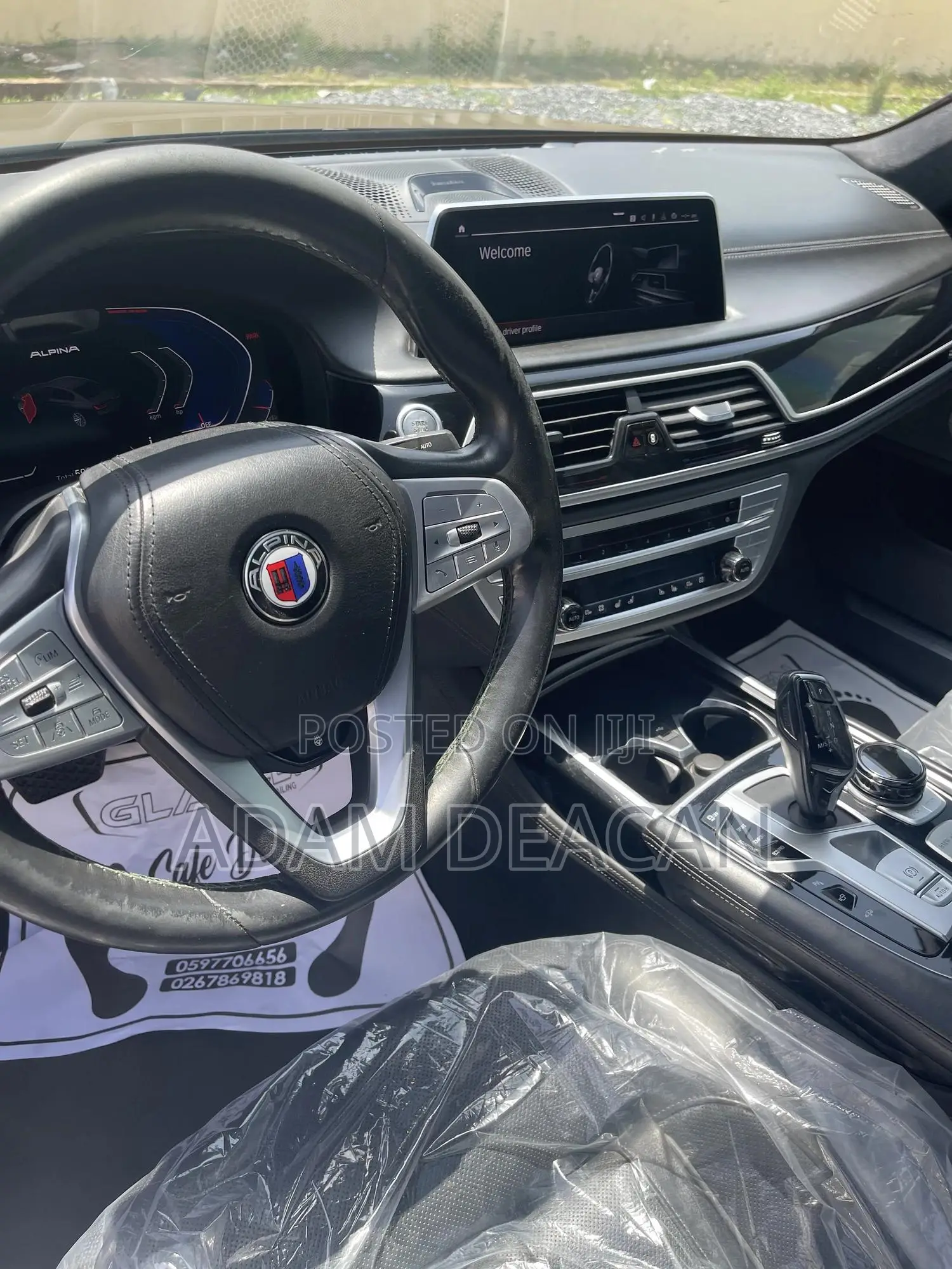 BMW Alpina B7 2025 Black