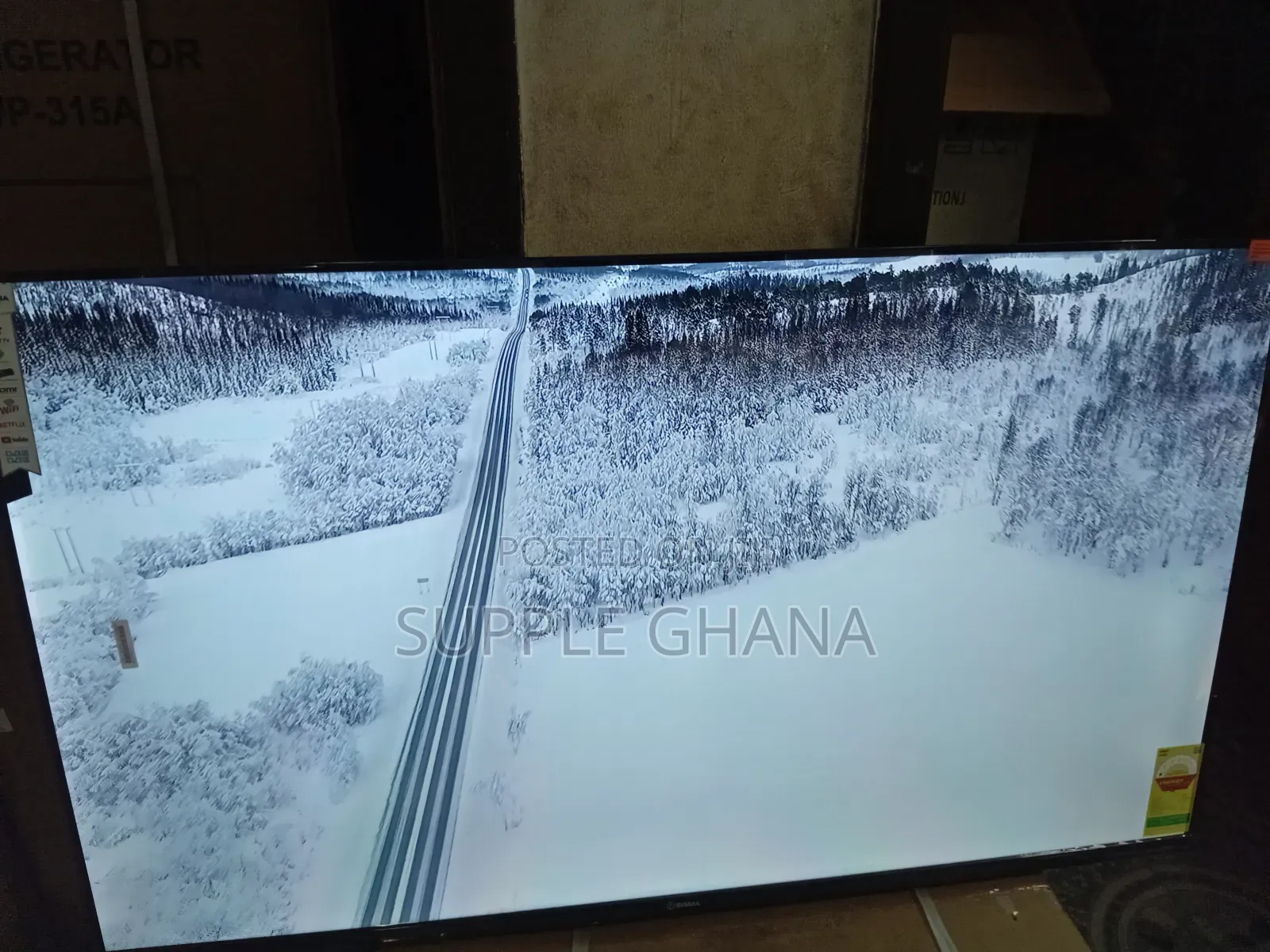 Sigma 55" Smart Television – Bigger Screen, Better Vision