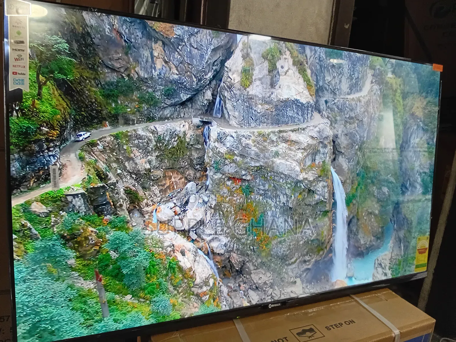 Sigma 55" Ultra Hd Smart Tv – Crystal Clear Viewing