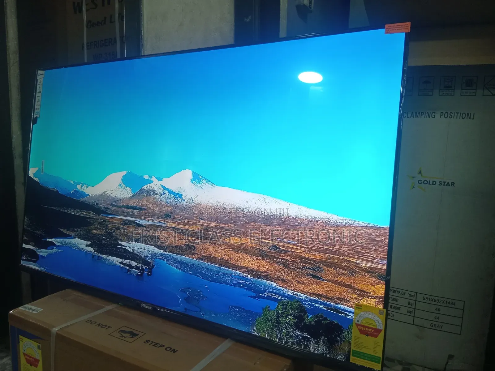Sigma 55 Uhd Tv Peak, Tv That Reaches New Heights.