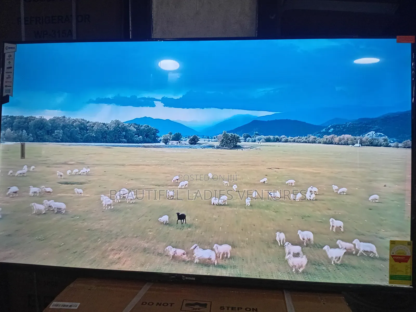 Sigma 55-Inch Smart Tv – Cinematic Home Experience