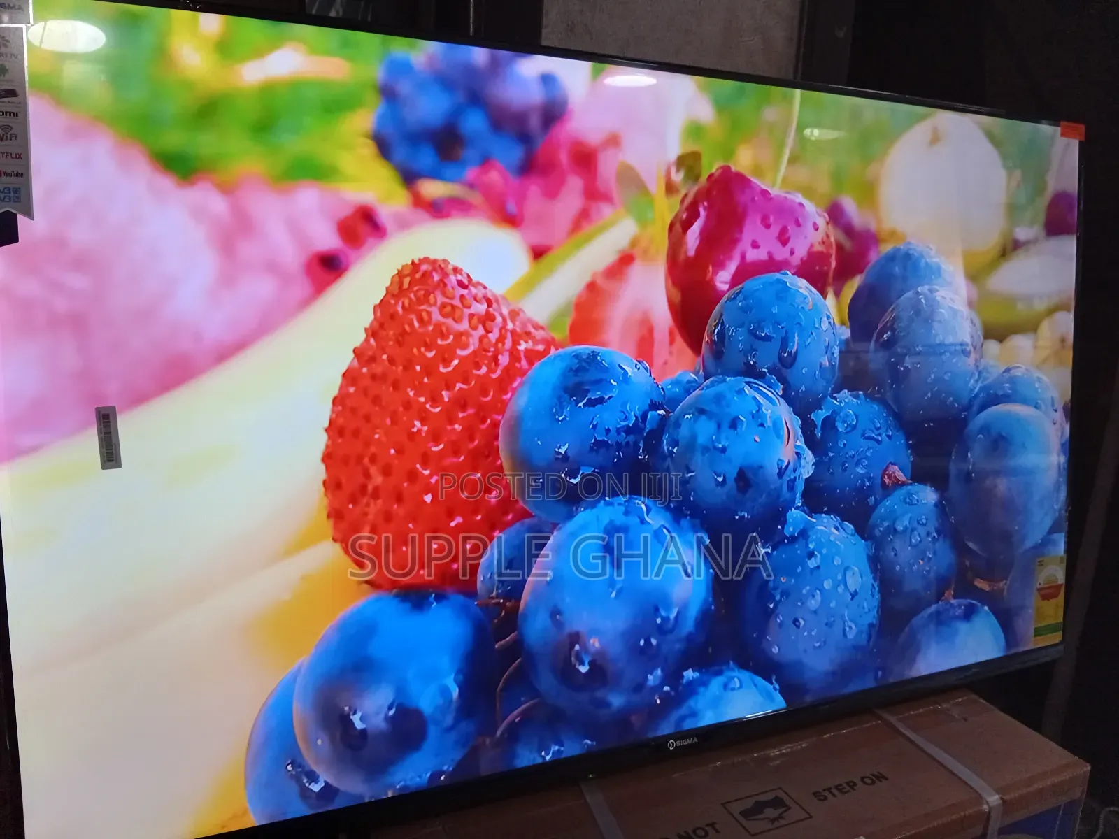 Sigma 55-Inch Smart Tv – Big Screen, Bold Experience