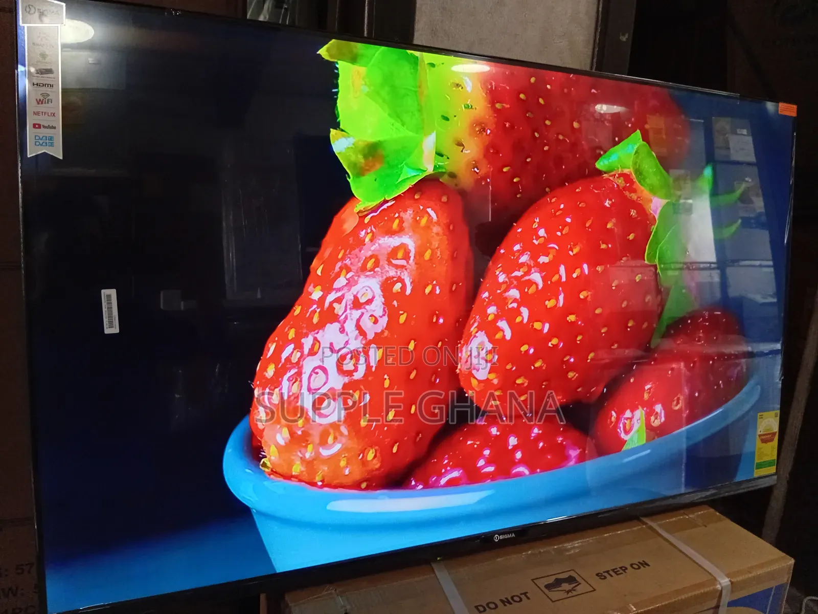 Sigma 55" Smart Television – Designed for Entertainment Lovers