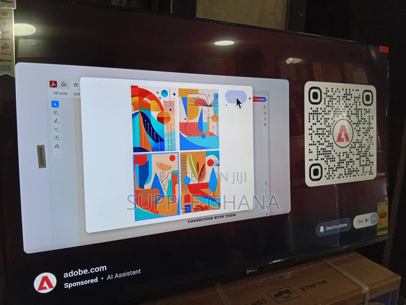 Sigma 55-Inch Smart Tv – The Future of Home Entertainment