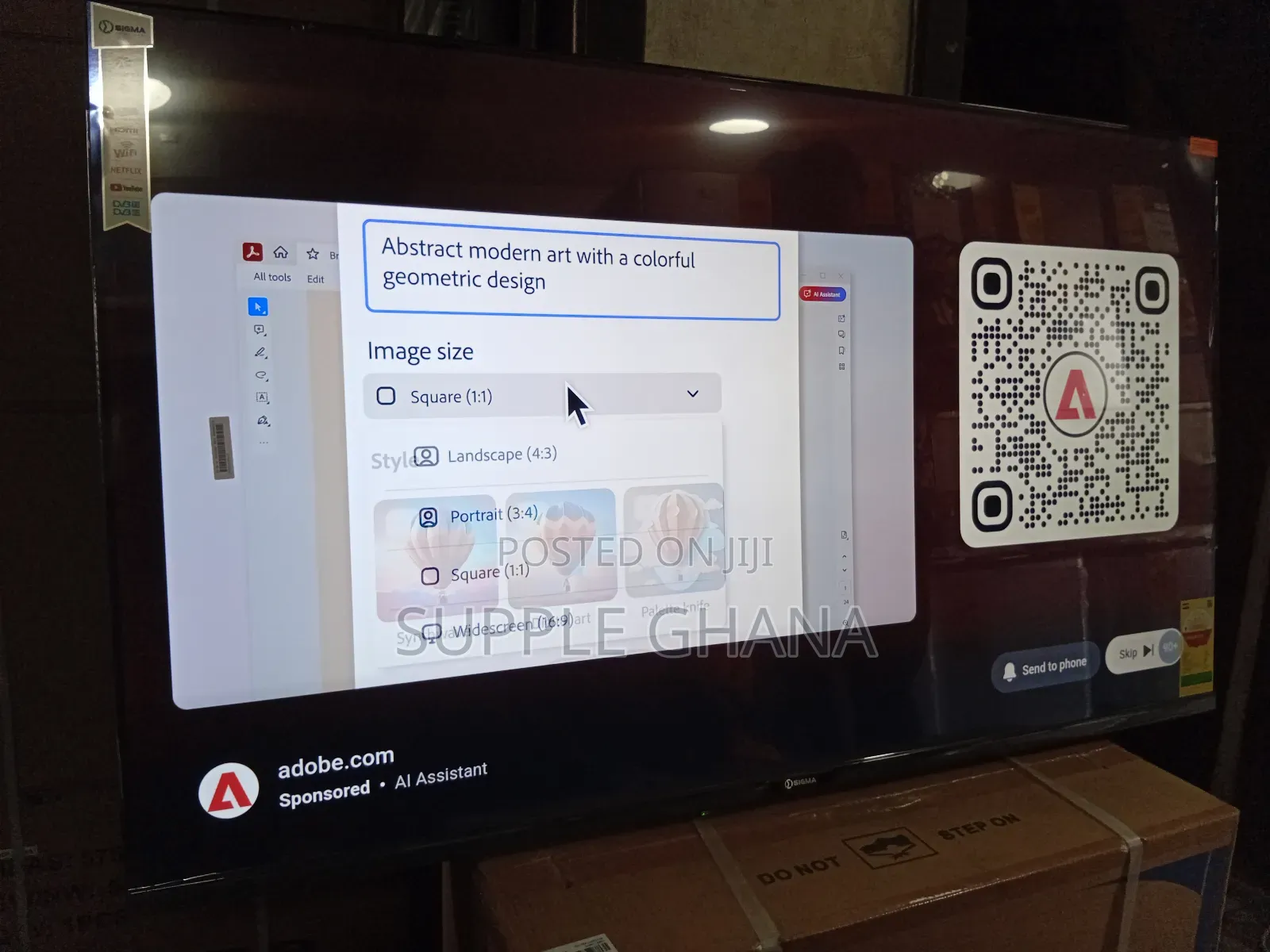 Sigma 55-Inch Smart Tv – The Future of Home Entertainment