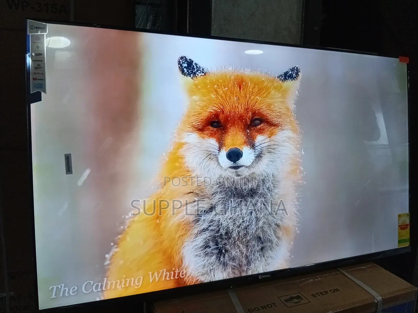 Sigma 55" Smart Tv – Powerful Performance, Stunning Display