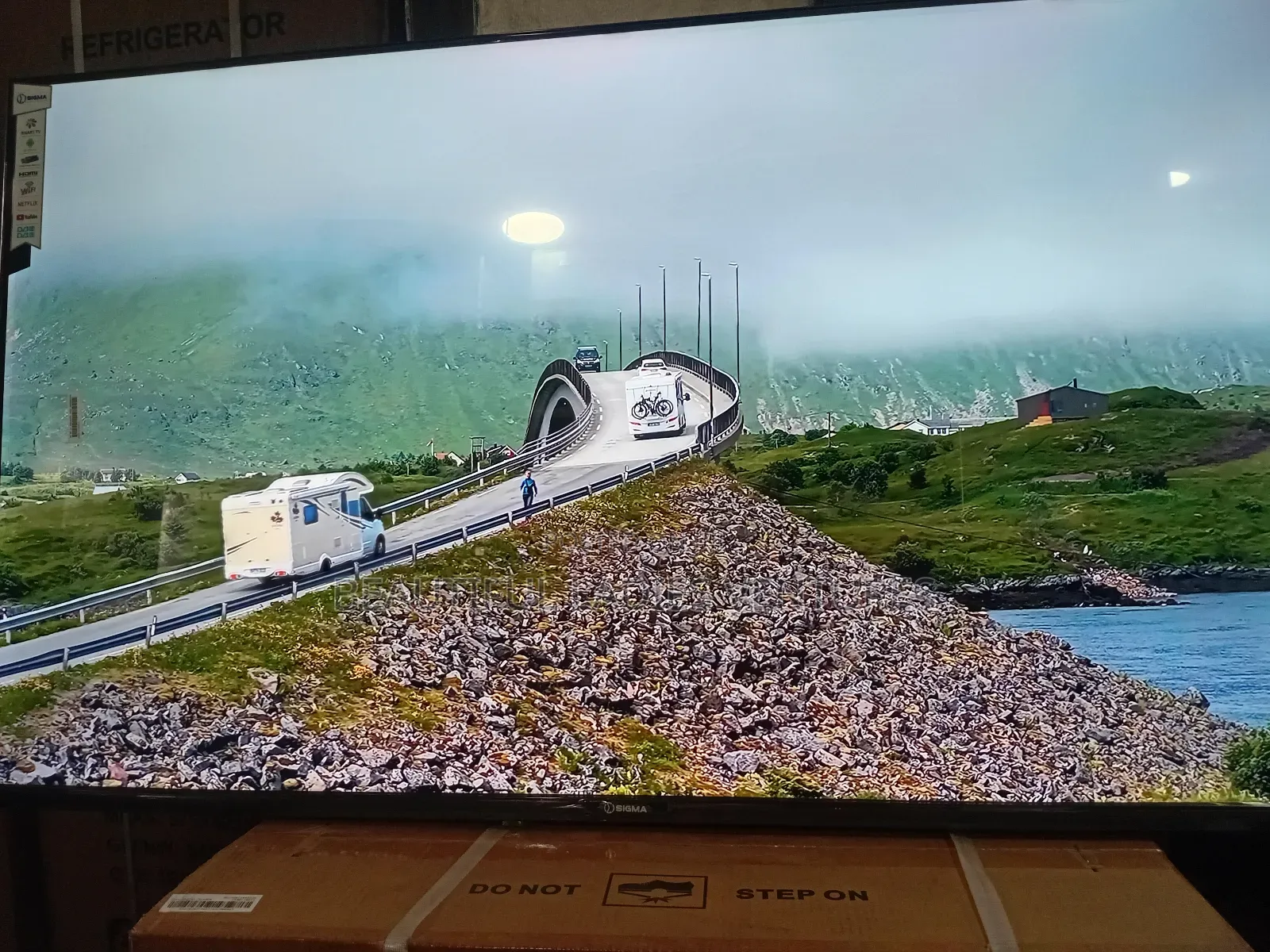 Sigma 55” Smart Tv – Entertainment Without Limits