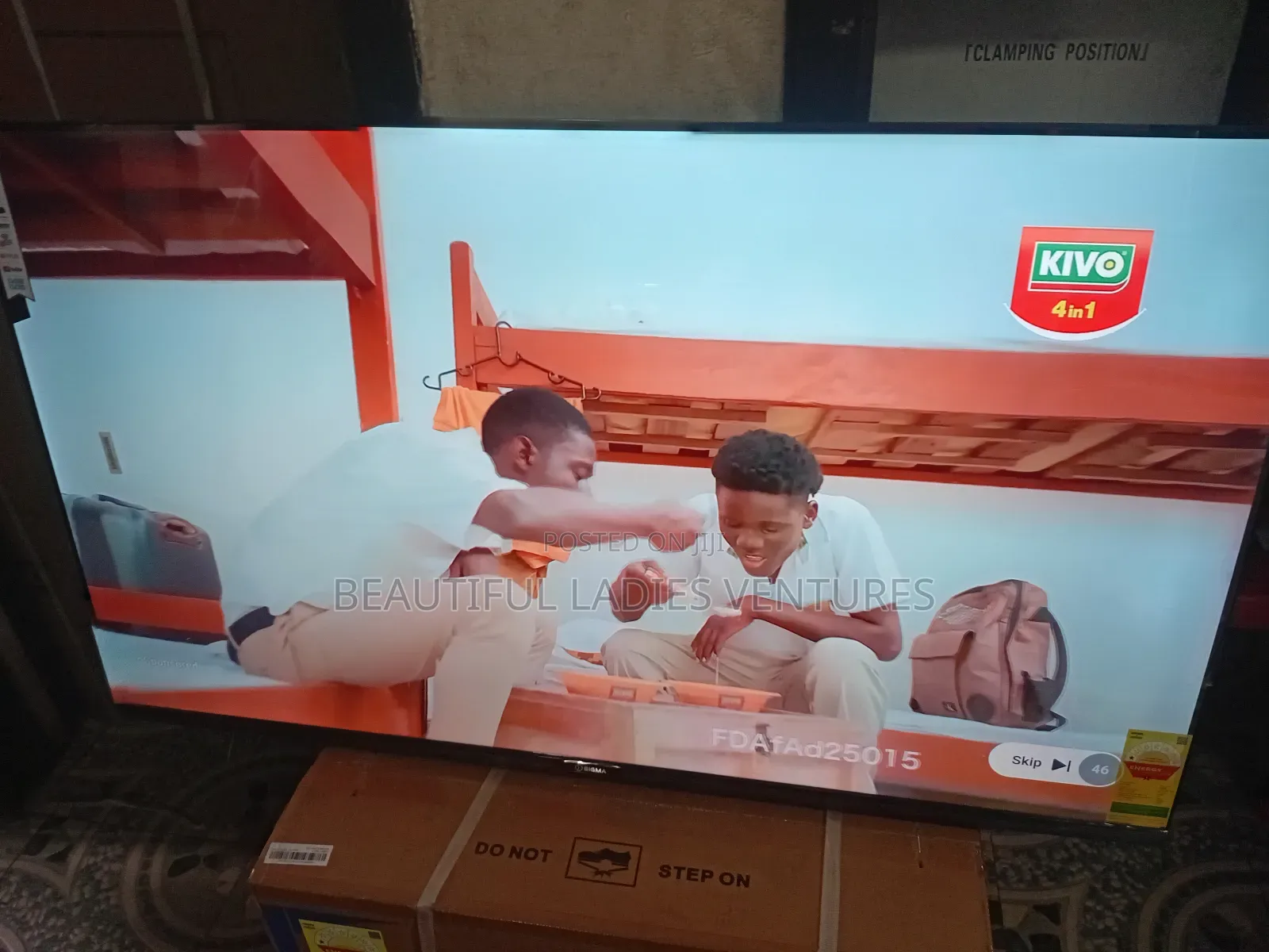 Sigma 55” Smart Tv – Clear, Smooth Reliable