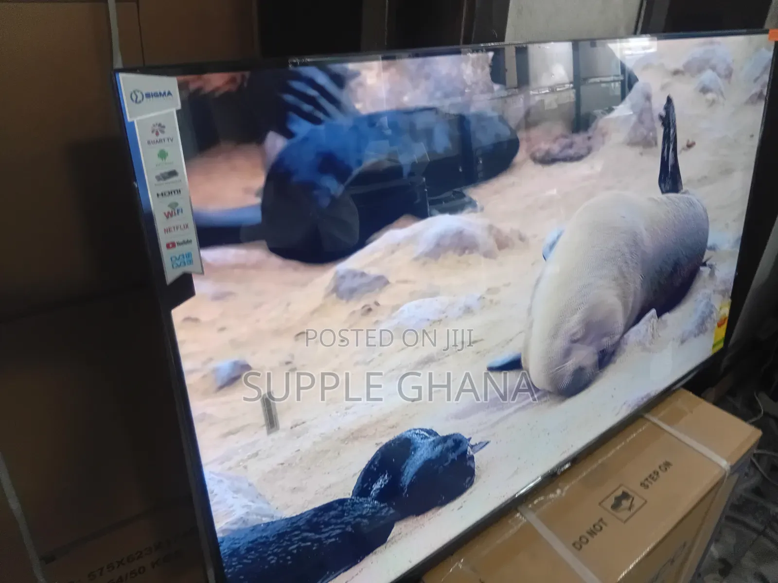 55-Inch Sigma Smart Tv – Bigger, Bolder, Smarter Viewing