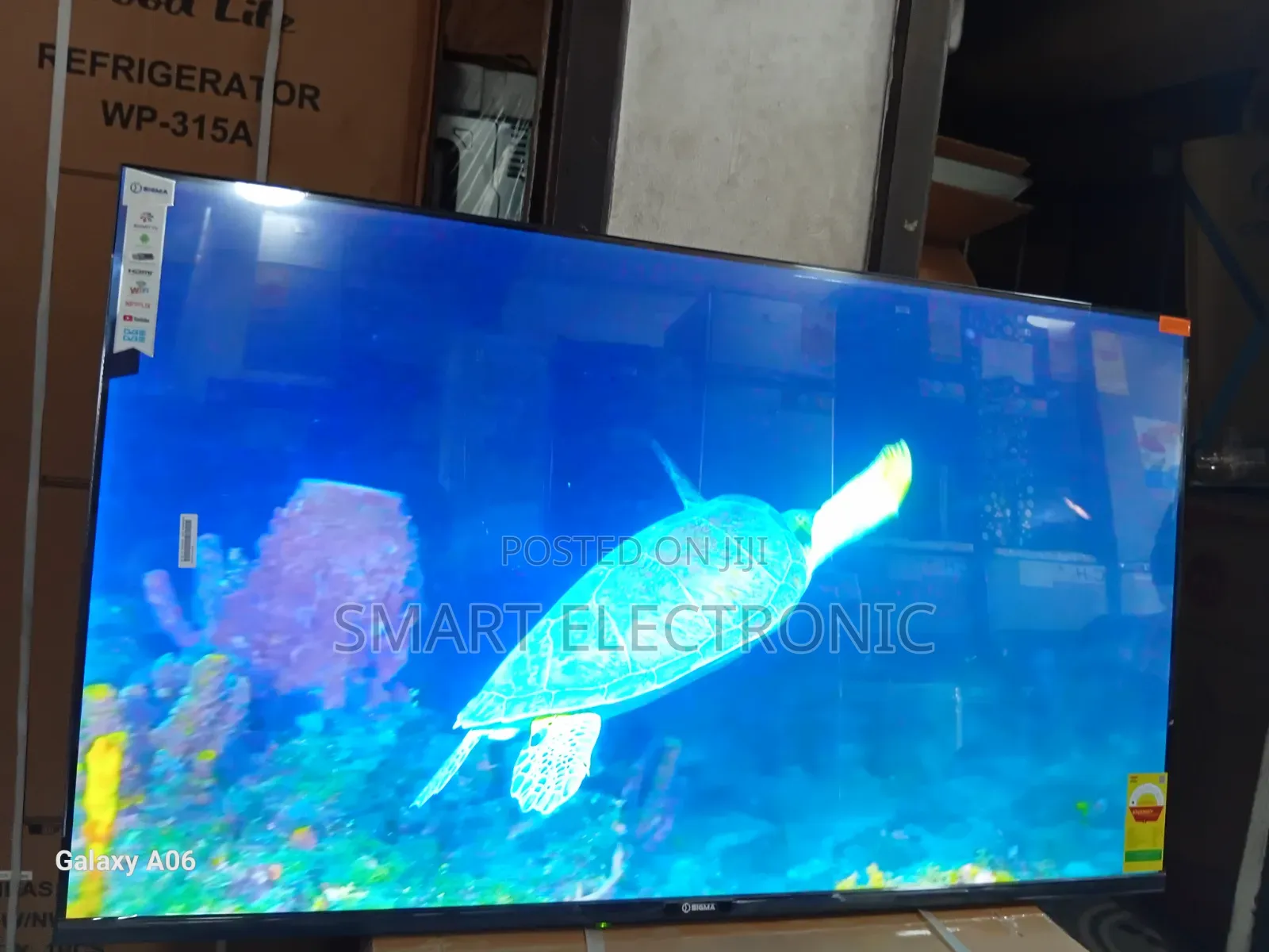 Sigma 55-Inch Uhd Smart Tv – Crystal Clear Vision
