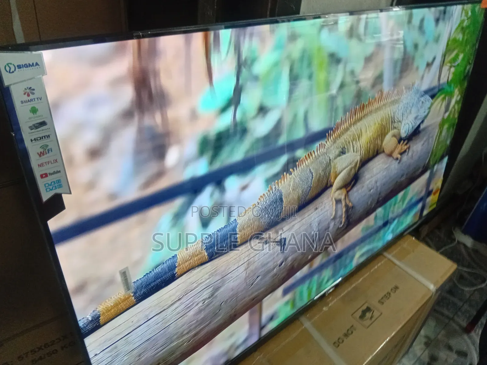 Sigma 55-Inch Sigma Tv – Smart Features, Sharp Display