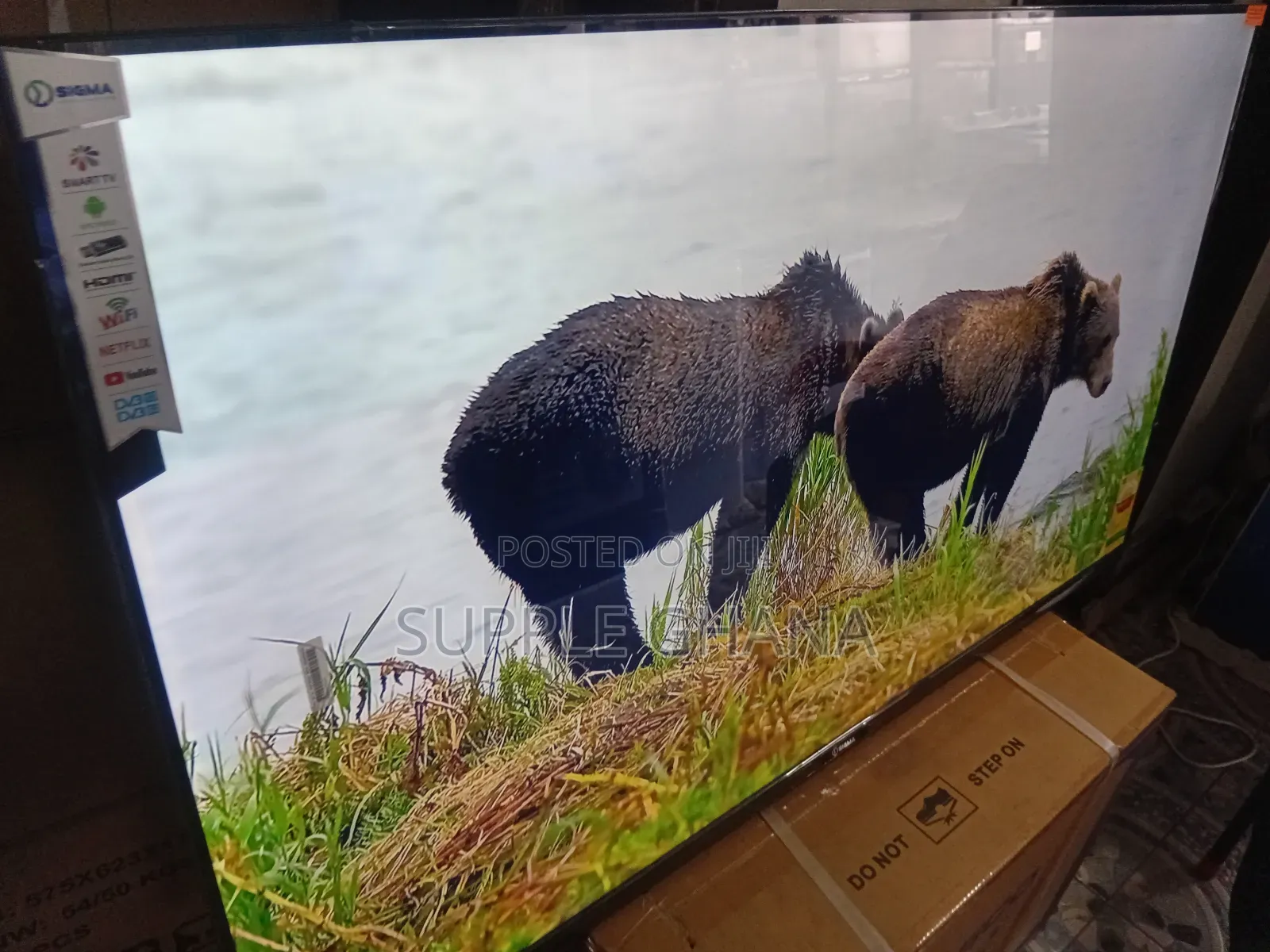 Sigma 55-Inch Sigma Tv – Smart Features, Sharp Display