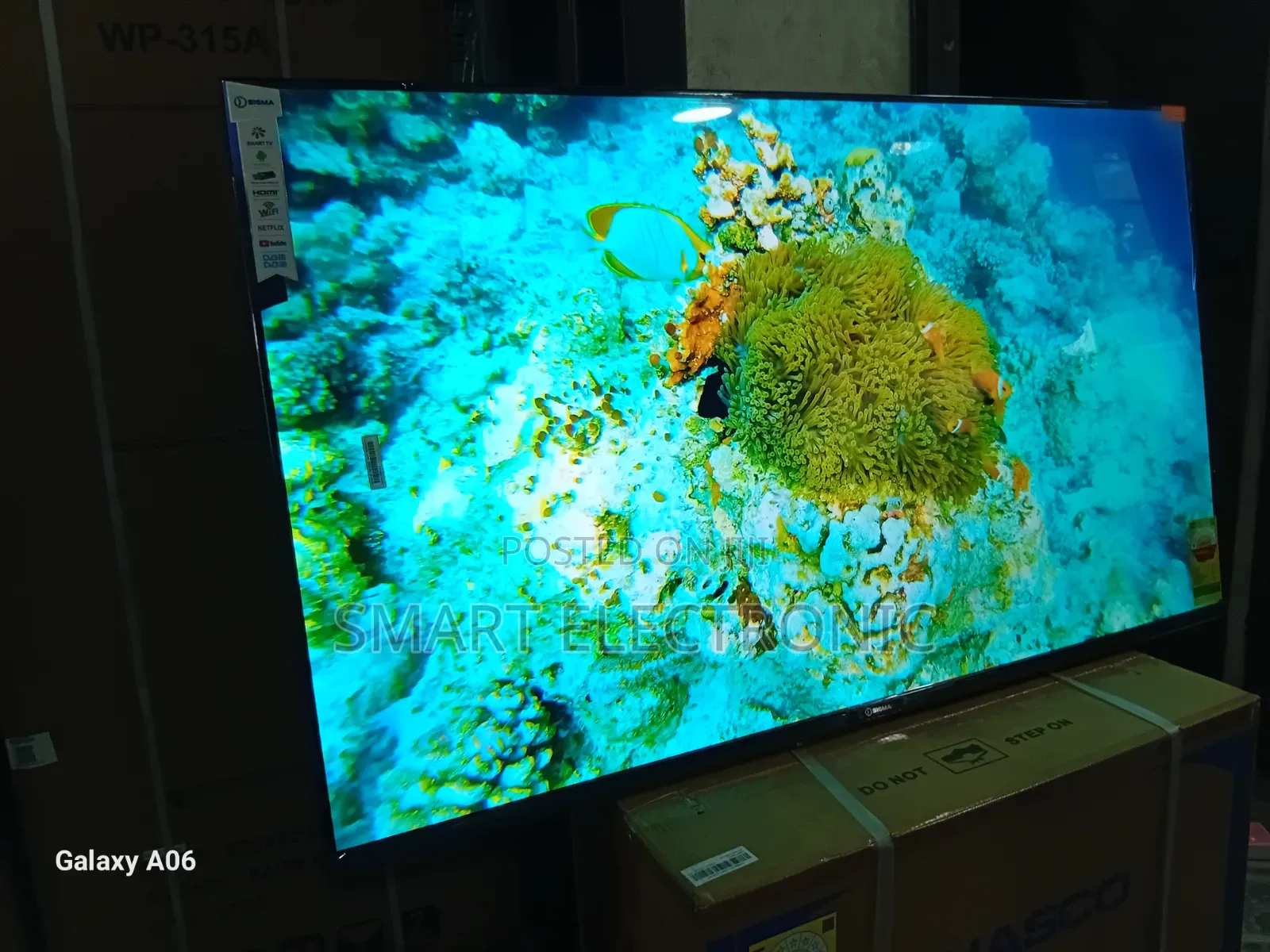 Sigma 55" Smart Tv – Experience Every Detail