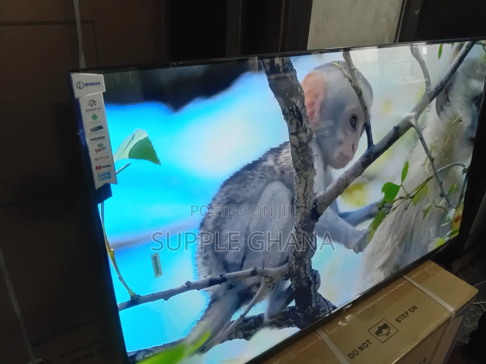 Sigma 55-Inch Smart Television – Sleek Design, Smart Performance