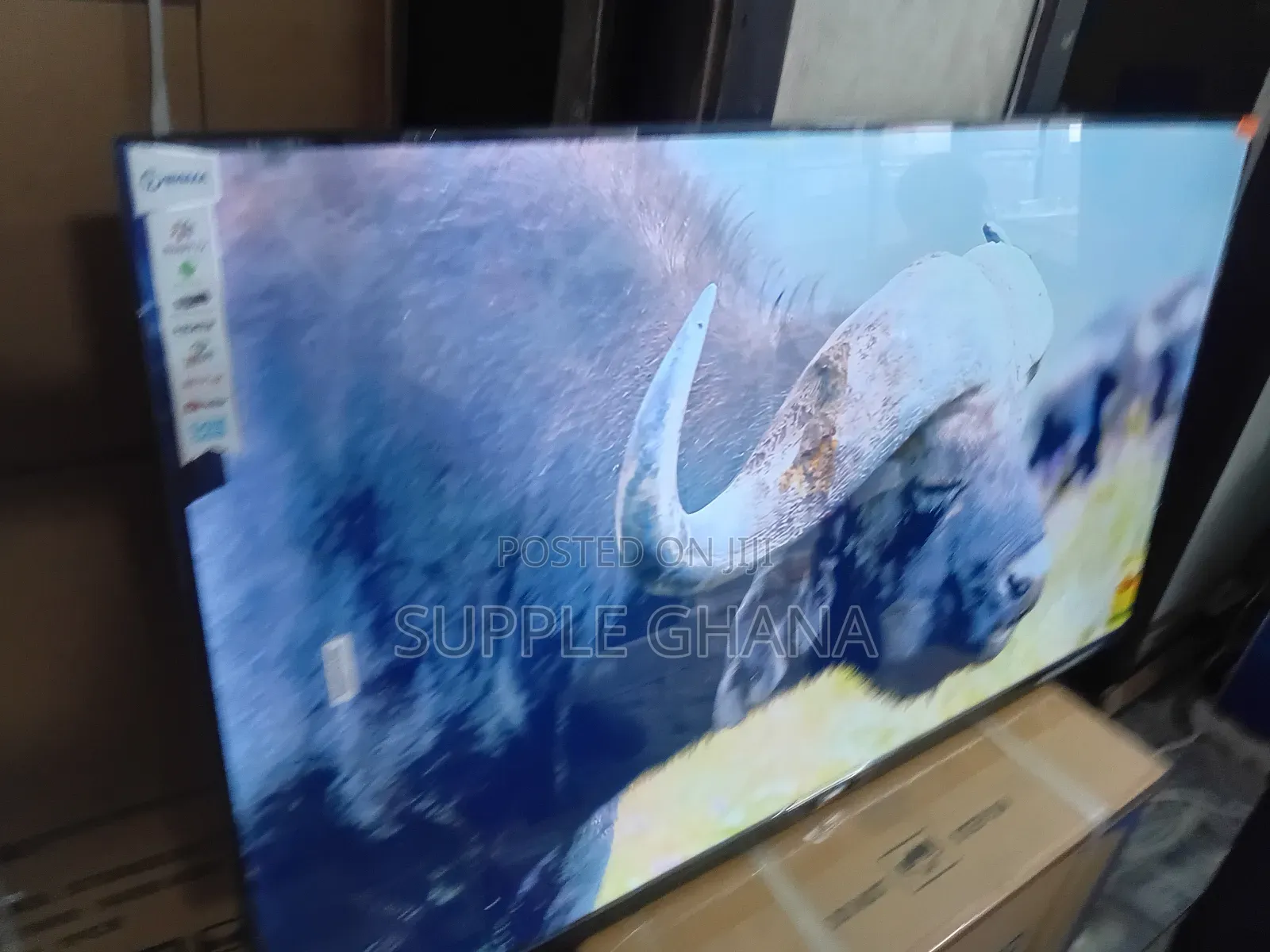 Sigma 55” Ultra Clear Smart Television – Built for Impact