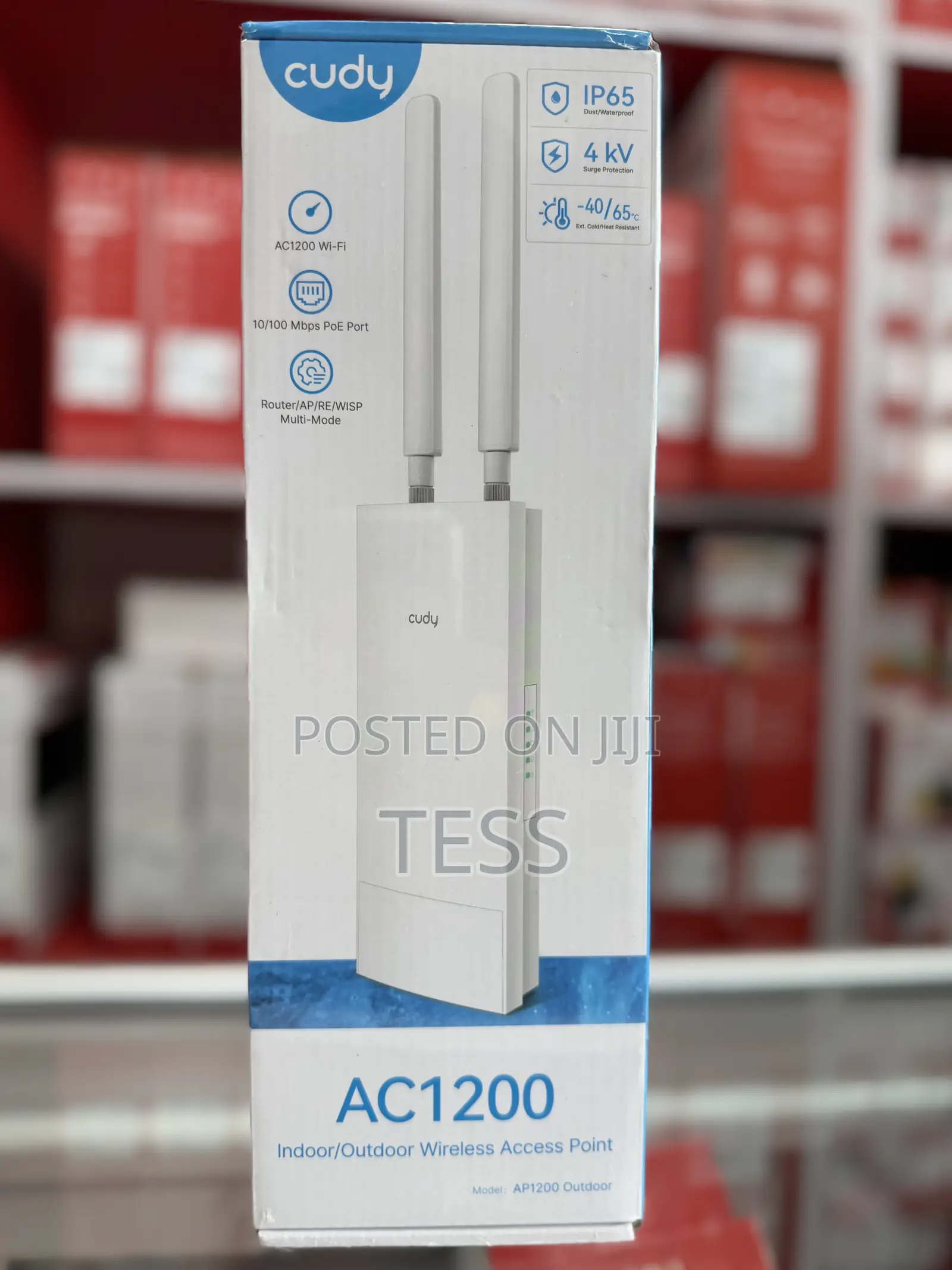 Cudy Wireless Access Point Outdoor Wifi Extender Ap1200 Outdoor Ac1200