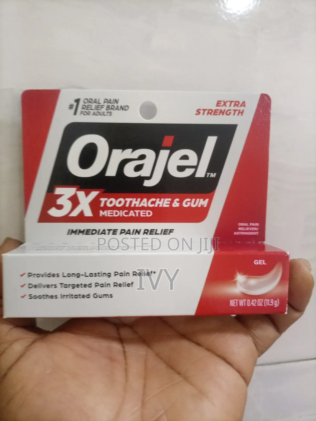 Oralgel 3x Toothache and Gum Pain Relief