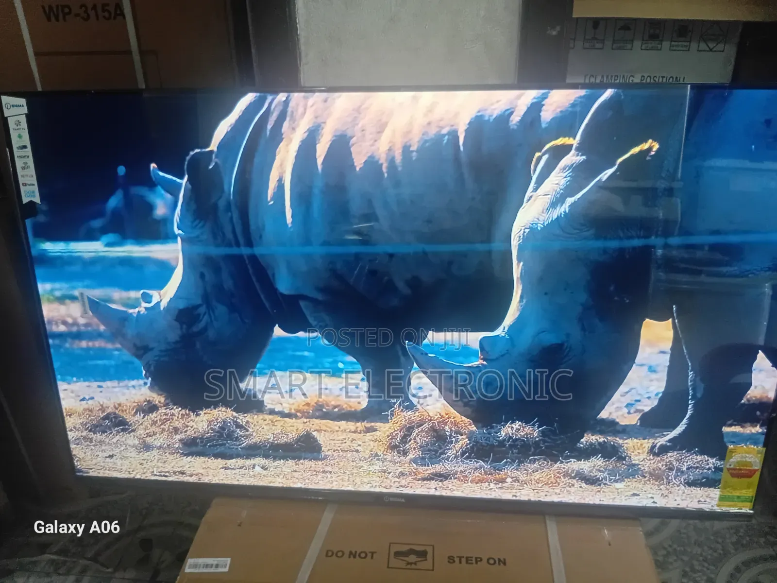 Sigma 55" Smart Tv – Premium Viewing Experience