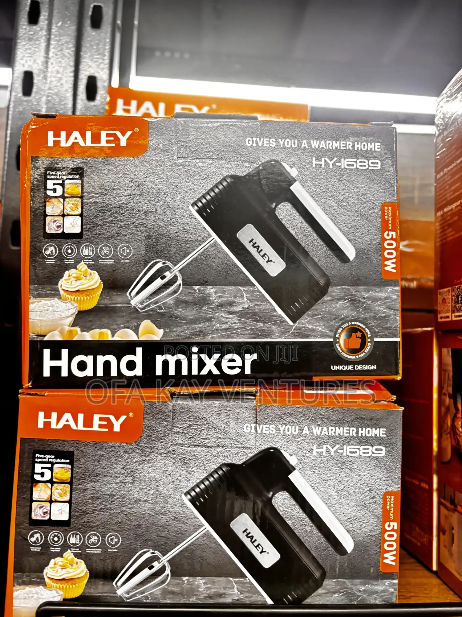 Powerful 7speeds Hand Mixer 100w