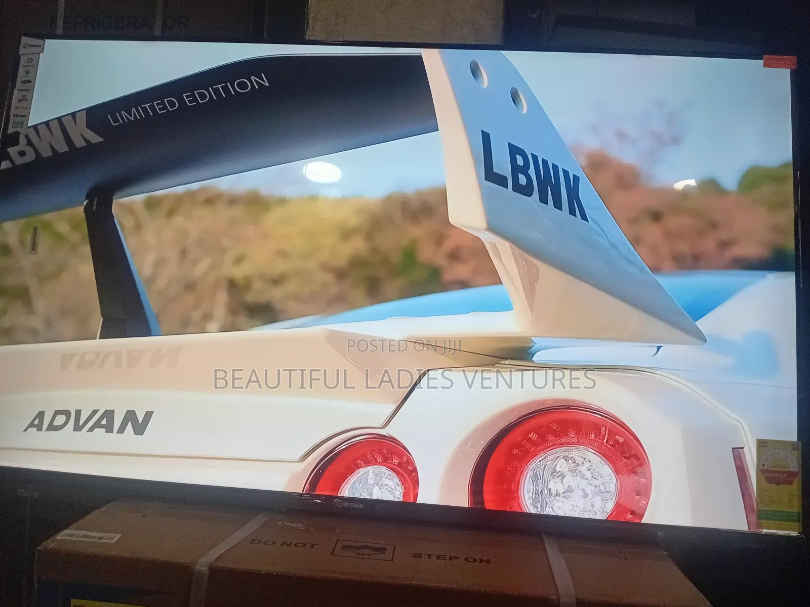 Asano 50-Inch Smart Television – Sleek Modern Design
