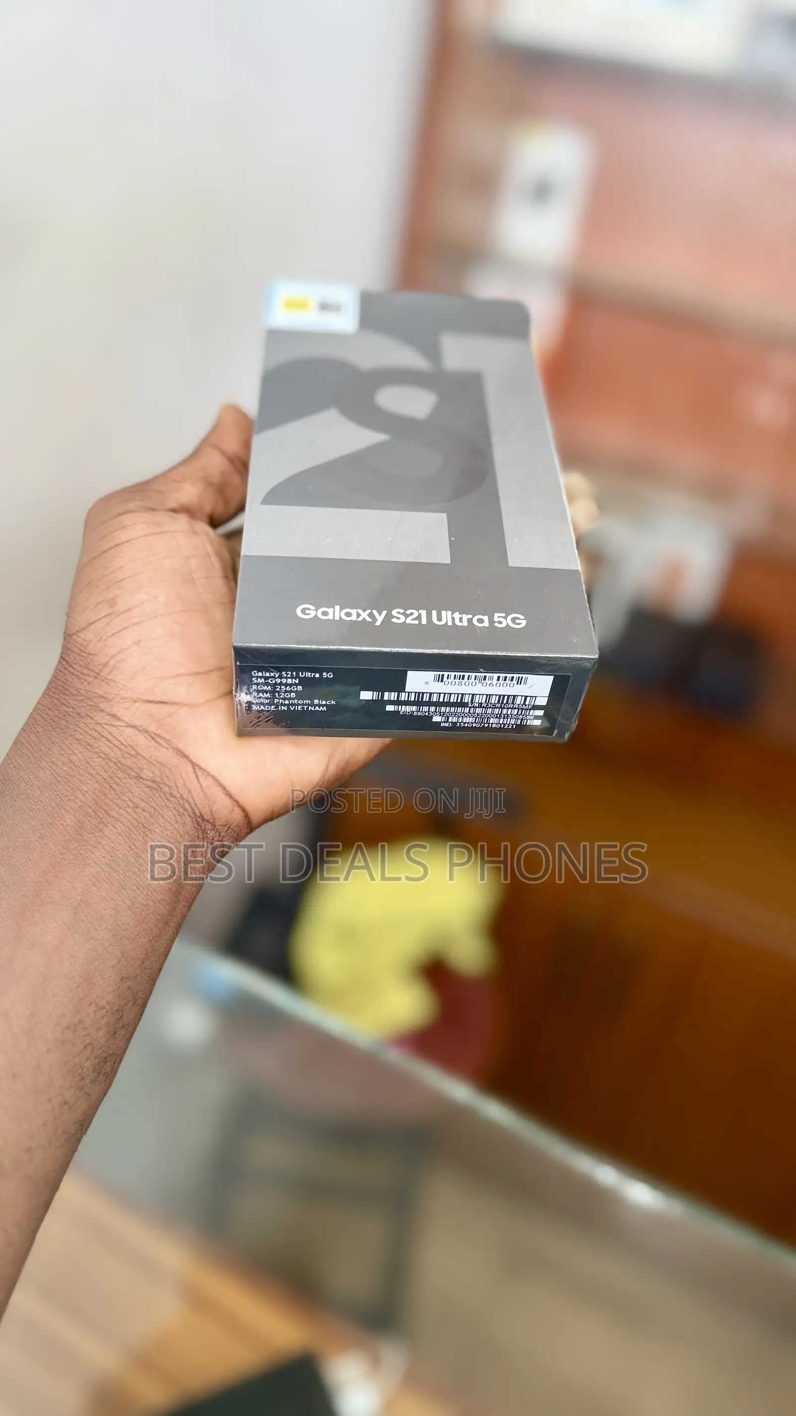 New Samsung Galaxy S21 Ultra 5G 256 GB Rose Gold